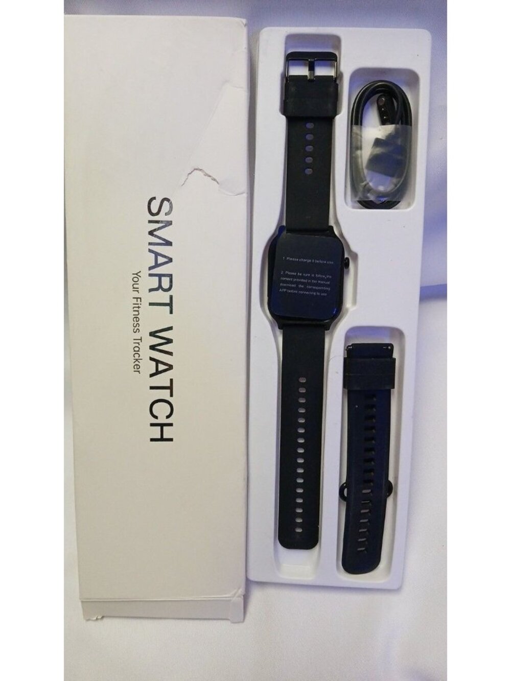 Smartwatch Y7Fitness tracker tactical black Smart Watch